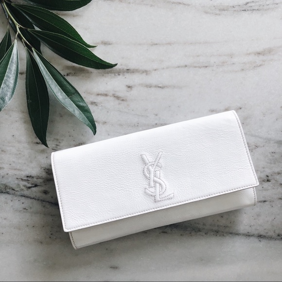 Yves Saint Laurent Handbags - YSL SAINT LAURENT Belle de Jour Monogram Clutch